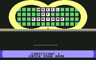Wheel of Fortune screenshot 4 for Commodore 64
